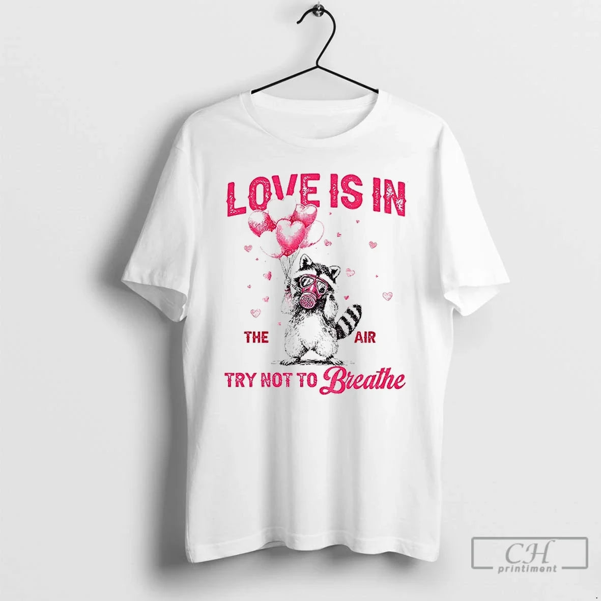Raccoon Love Is Air Try Not Breathe