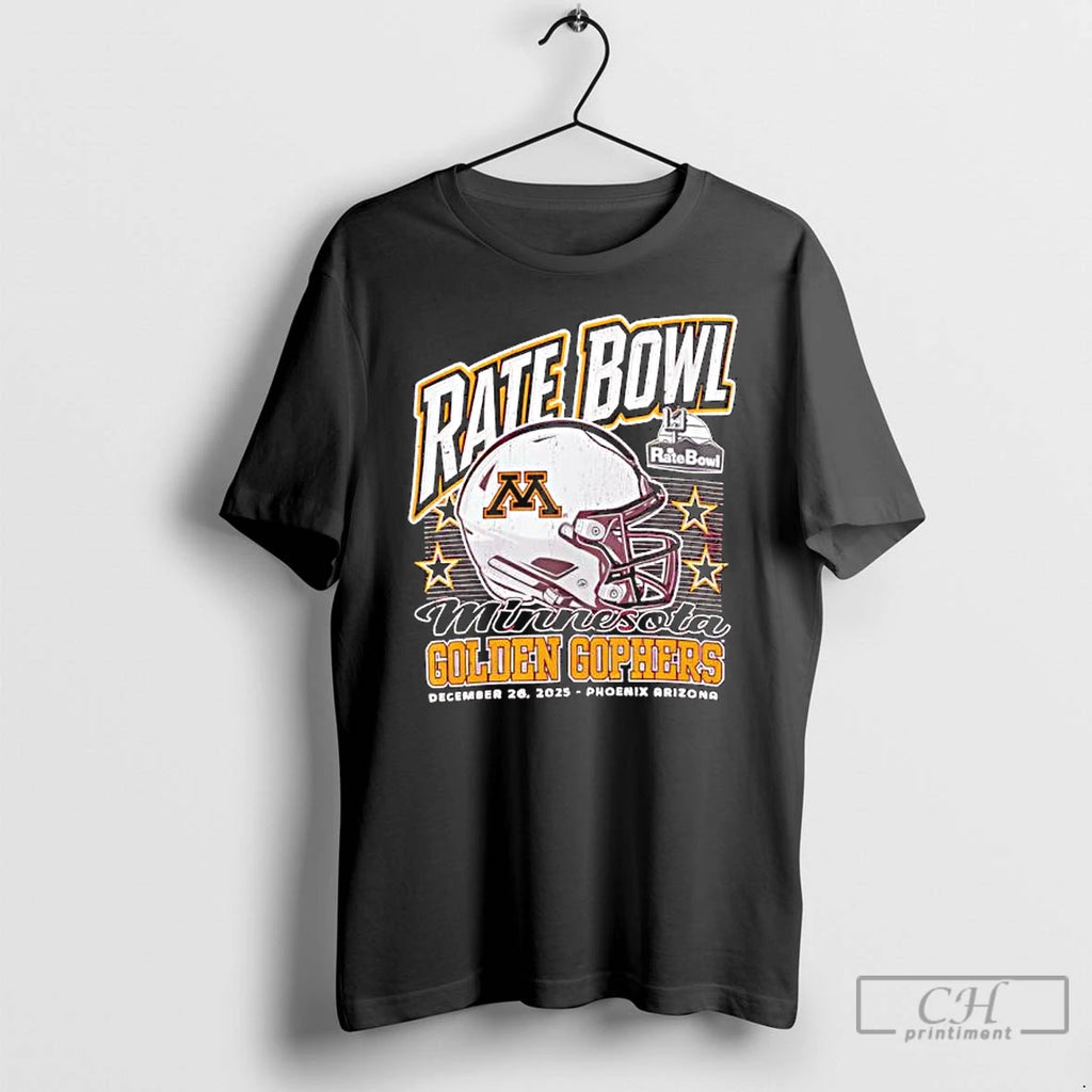 Premium Rate Bowl 2025 University Of Minnesota Golden Gophers Helmet