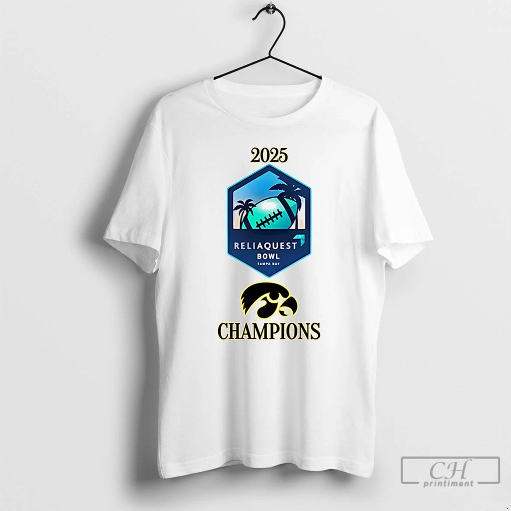 Premium Reliaquest Bowl Champions 2025 Iowa Football