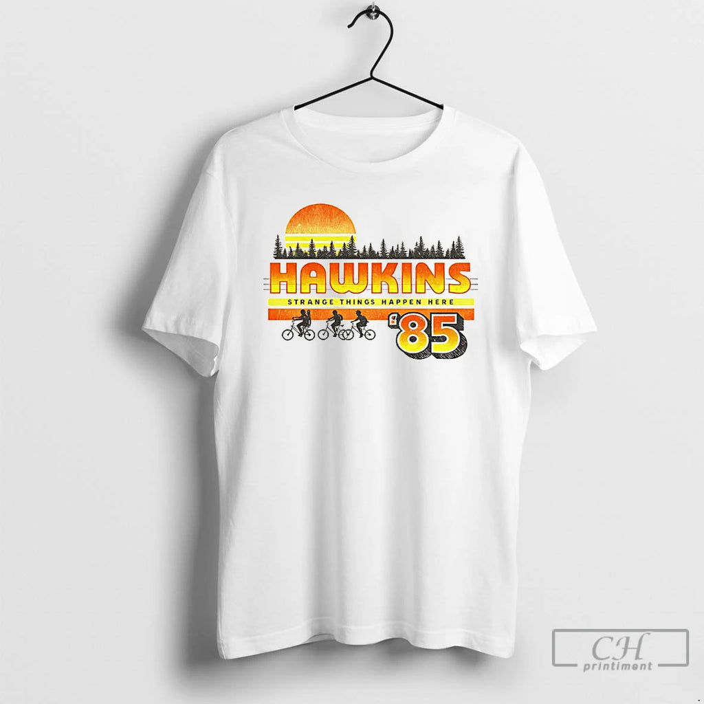 Premium Retro 80s Sci Fi Town85 Strange Things Happen Here