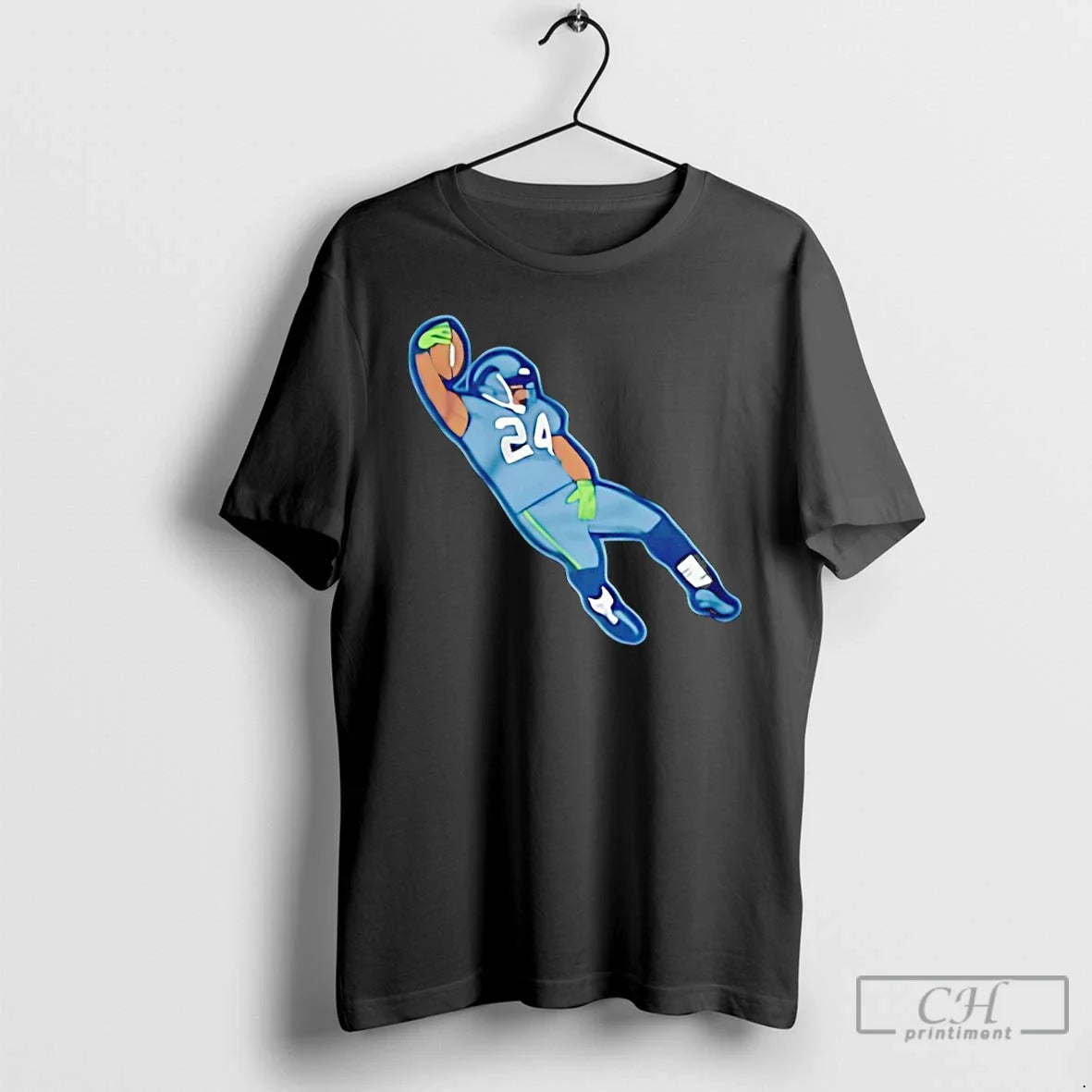 Rob Staton Seahawks Quake Celebration Cartoon