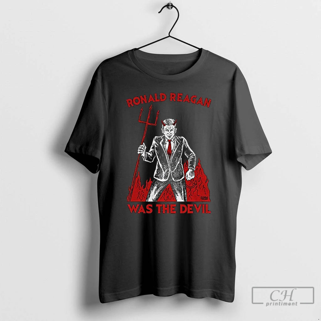 Premium Ronald Reagan Was The Devil Diablo Macabre