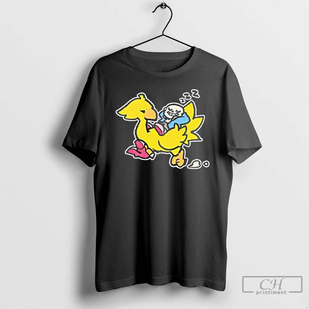 Premium Sans And Chocobo Graphic