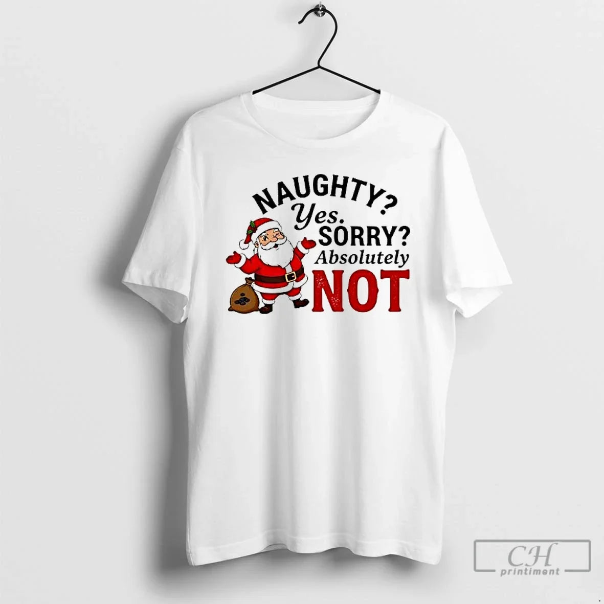 Santa Naughty Yes Sorry Absolutely Not