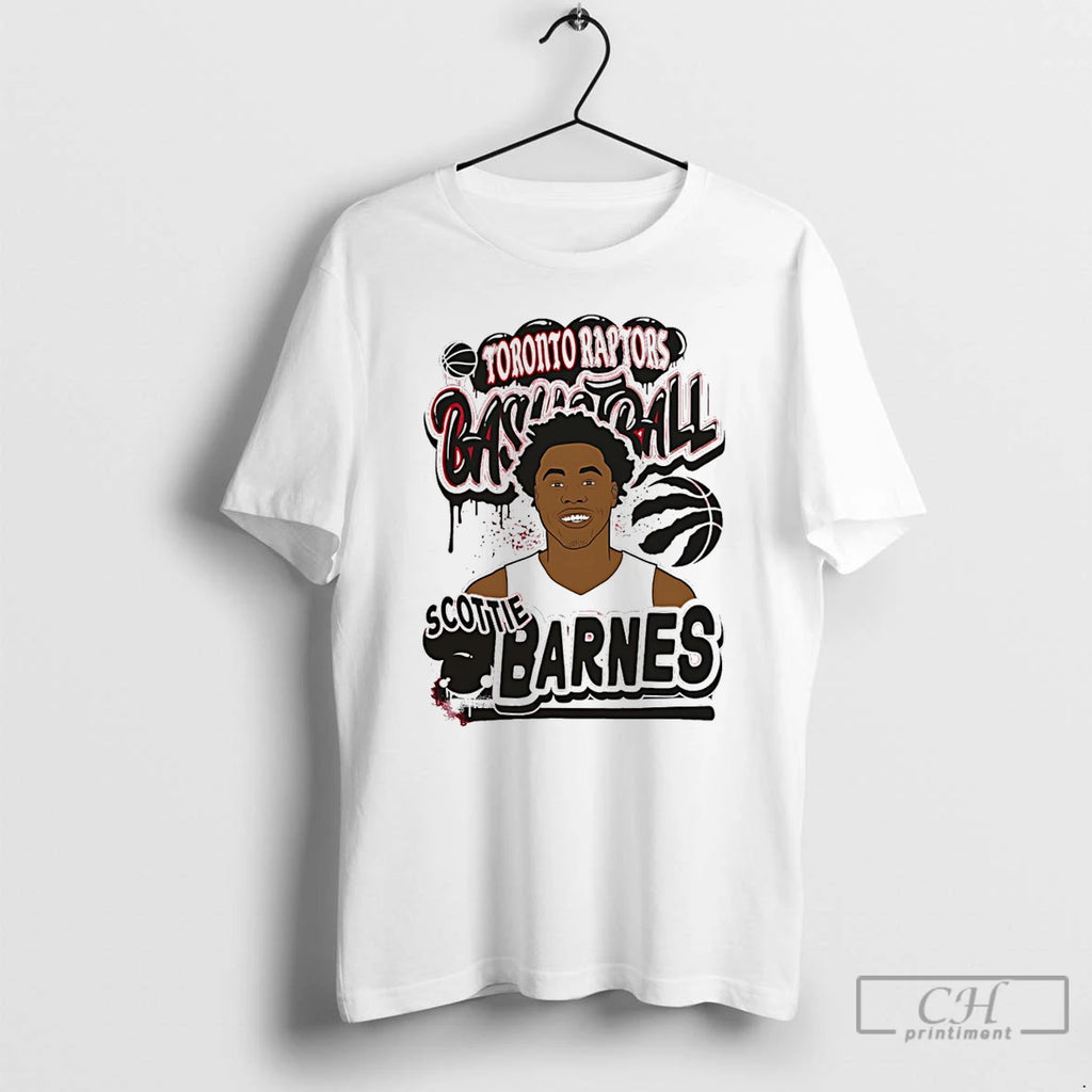 Premium Scottie Barnes Toronto Raptors Basketball Caricature