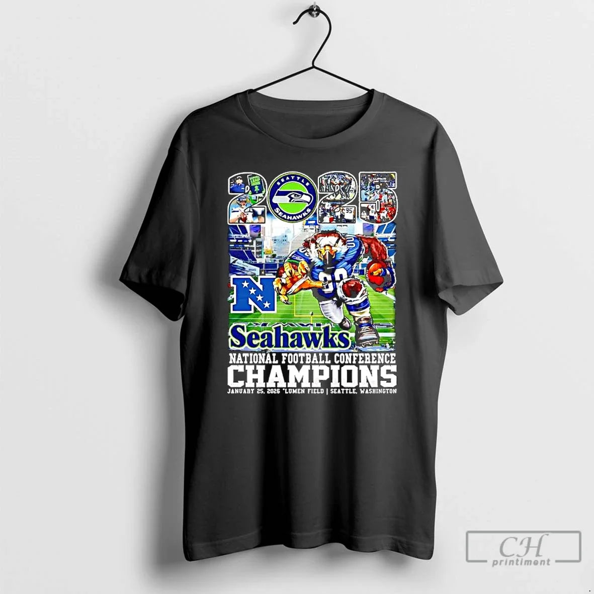 Seahawks National Football Conference Champions Jan 25th 2026 Lumen Field Seattle Washington