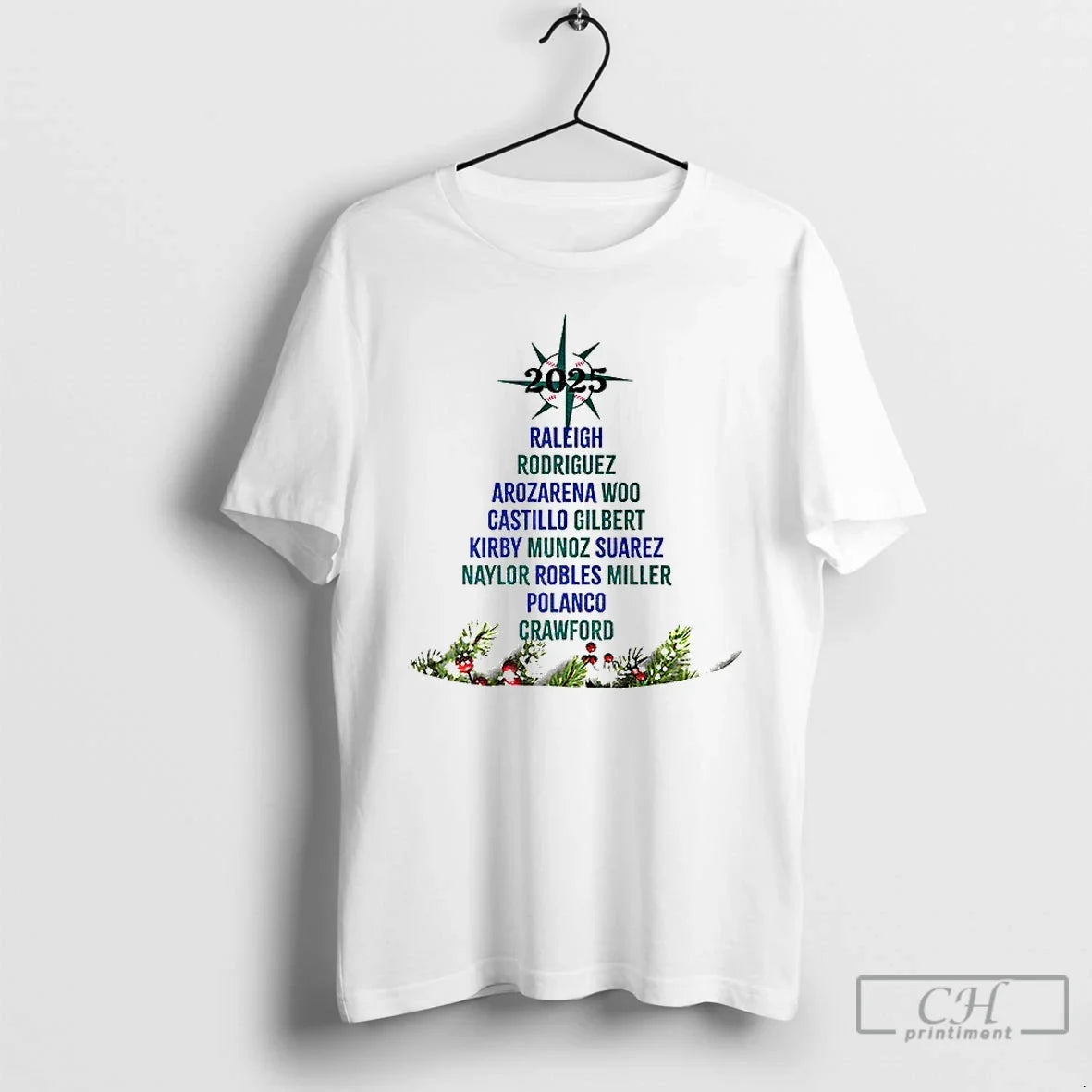 Seattle Mariners Player Tree 2025