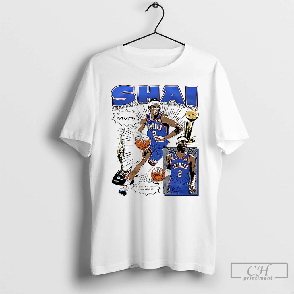 Premium Shai Gilgeous Alexander Oklahoma City Thunder Comic