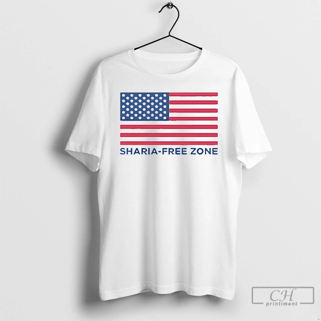 Premium Sharia Free Zone American Flag