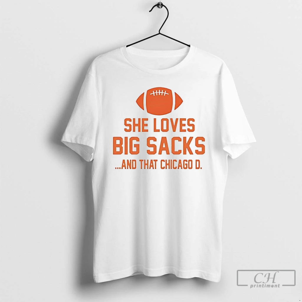 Premium She Loves Big Sacks And That Chicago D