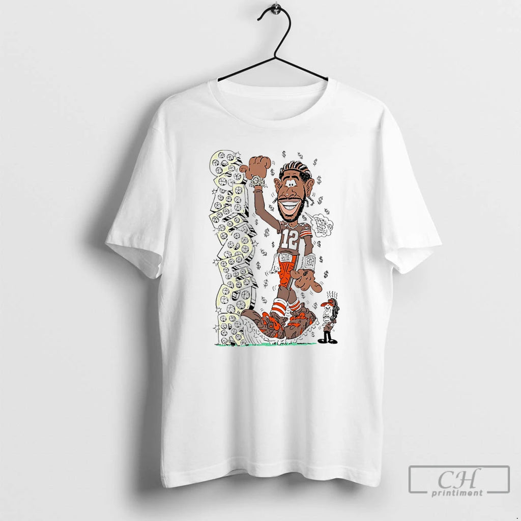 Premium Shedeur Sanders Cleveland Browns Caricature