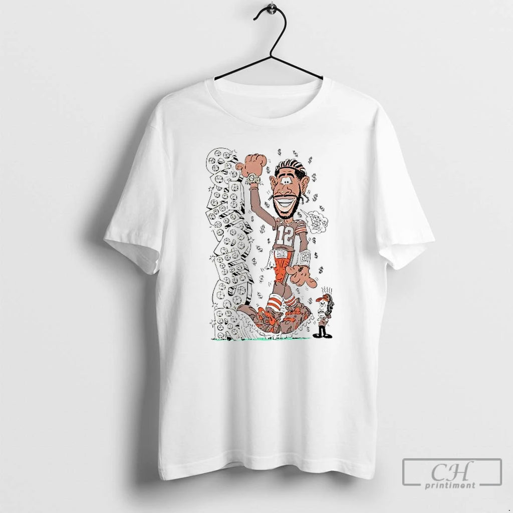 Premium Shedeur Sanders Freak Did Dis Caricature Cleveland Browns