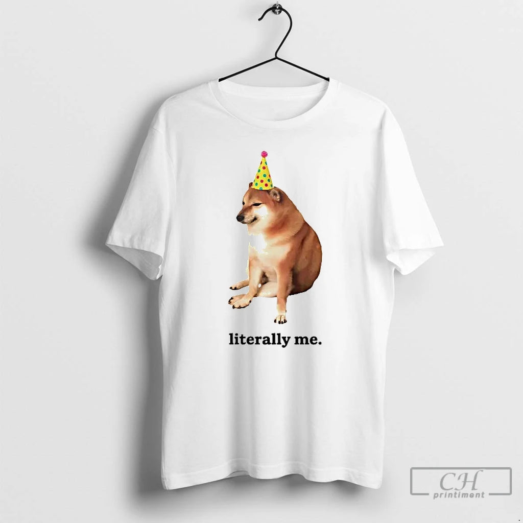 Premium Shiba Inu Meme Literally Me
