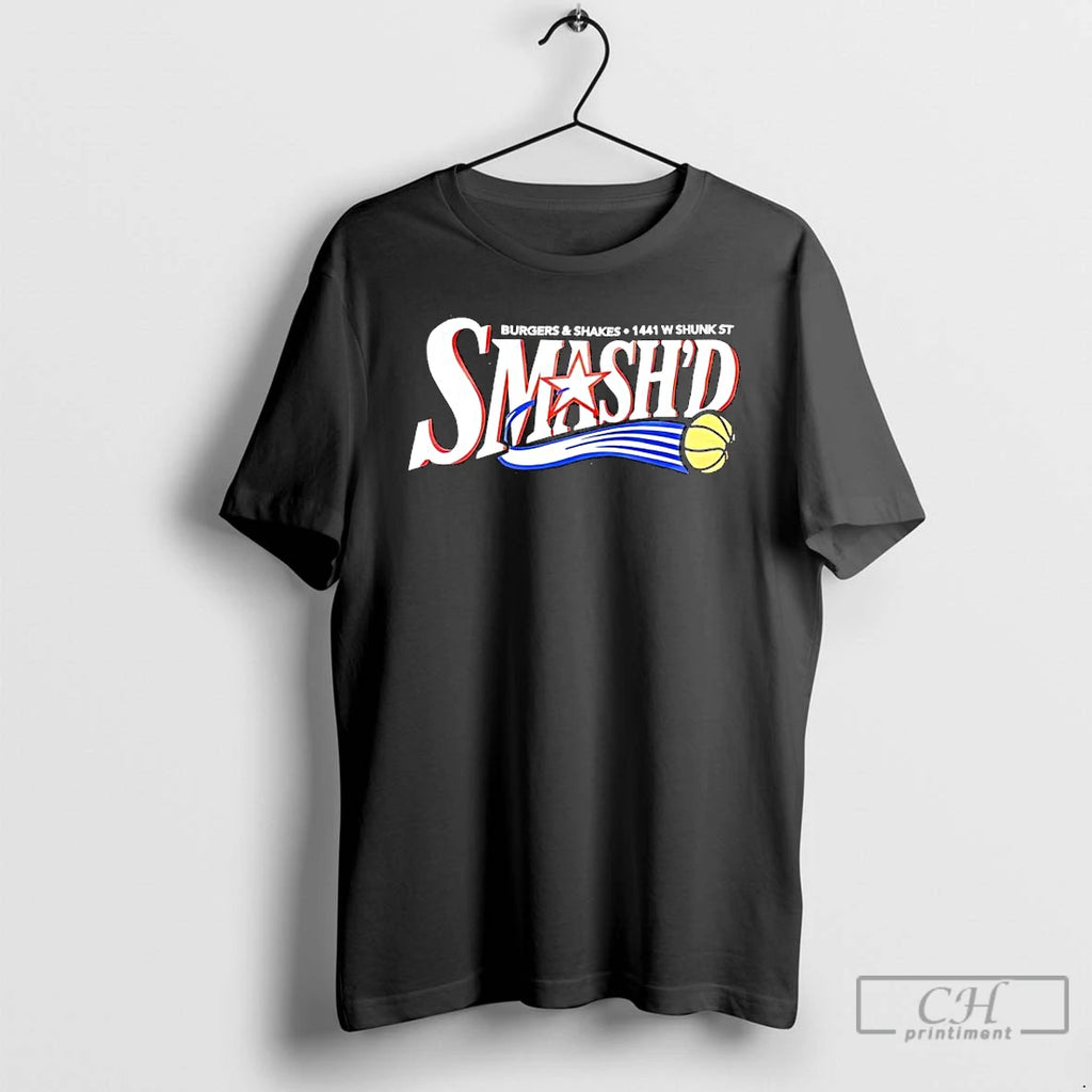 Premium Smashd Burgers Shakes Graphic