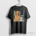 Smoking Golden Retriever Funny Dog Meme