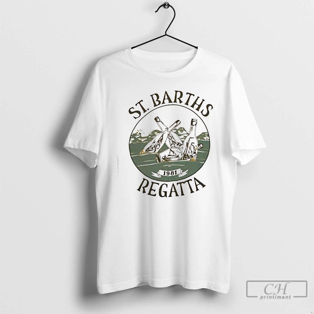 Premium St Barths Regatta 1981 Sailing Event Graphic