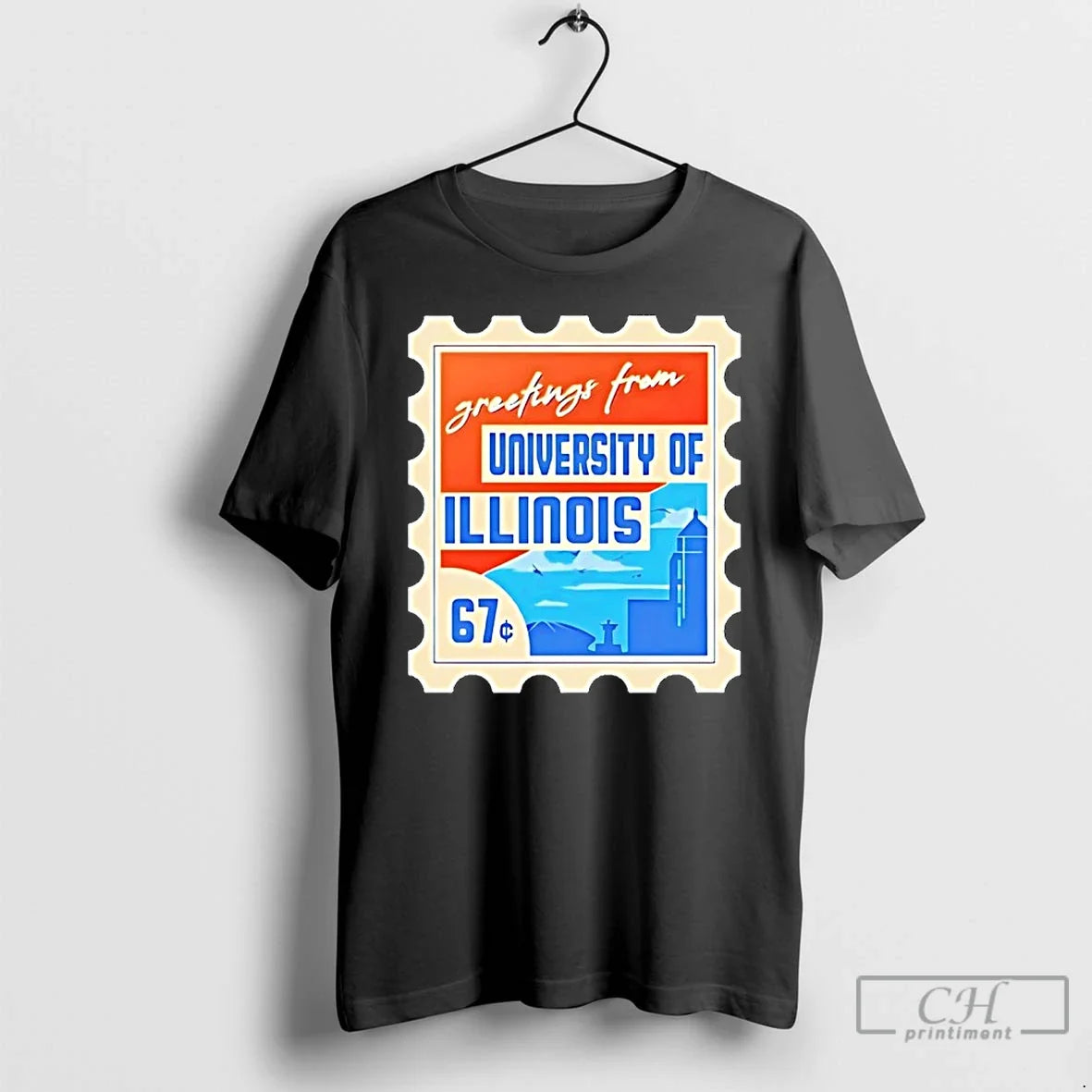 Stamp Greetings University Illinois