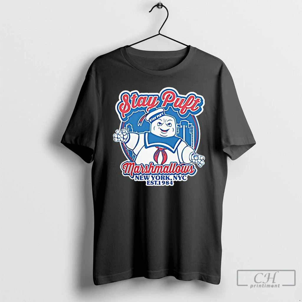 Premium Stay Puft Marshmallows Mascot Graphic