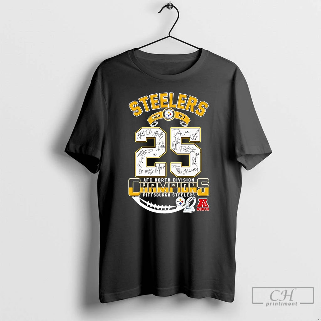 Premium Steelers Football 2025 10 7 Afc North Division Champions