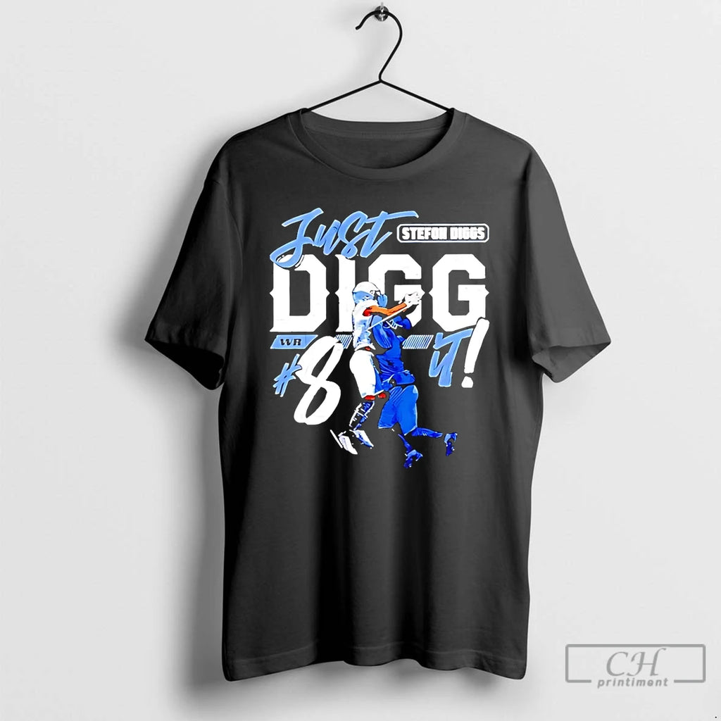 Premium Stefon Diggs Just Digg It Patriots