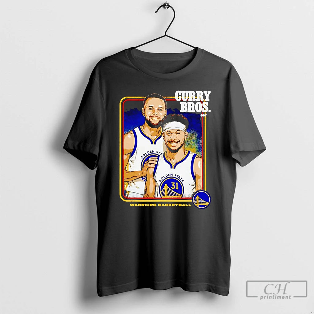 Premium Steph Curry And Seth Curry Step Brothers T Shirts