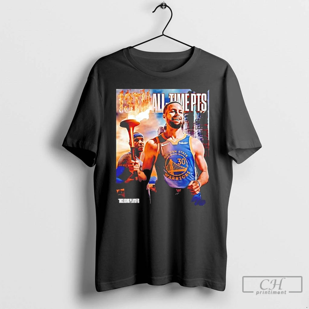 Premium Stephen Curry 13th All Time Scoring