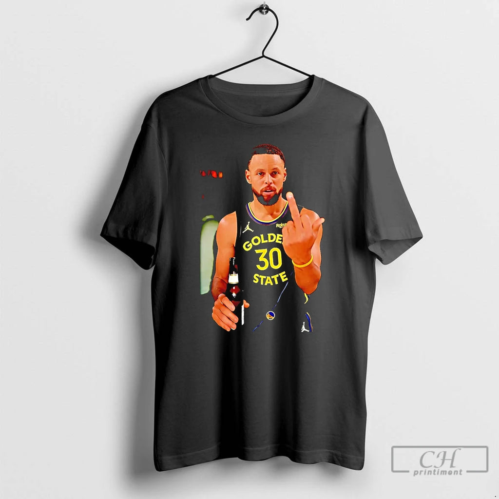 Premium Stephen Curry Golden State Warriors Middle Finger 2026
