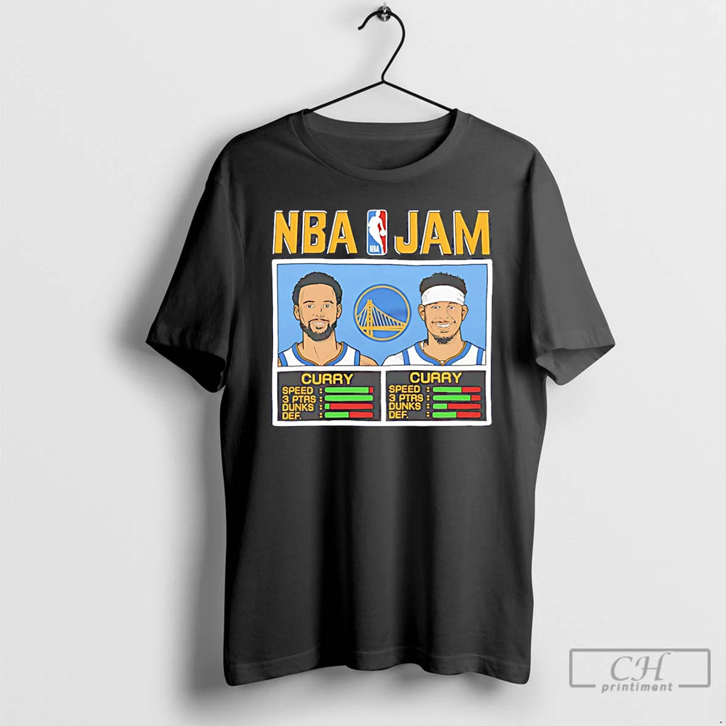 Premium Stephen Curry And Seth Curry Golden State Warriors Nba Jam