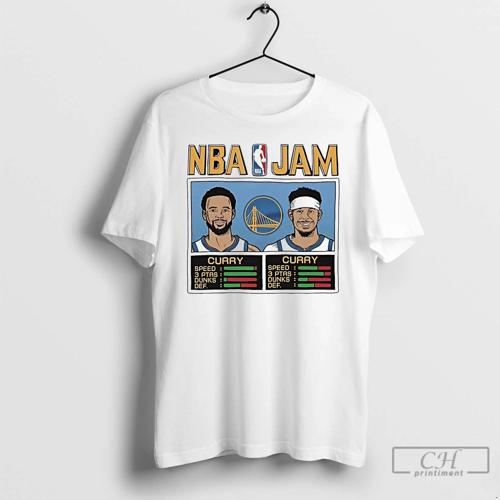 Premium Stephen Curry And Seth Curry Nba Jam Golden State Warriors
