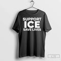 Support Ice Save Lives Text