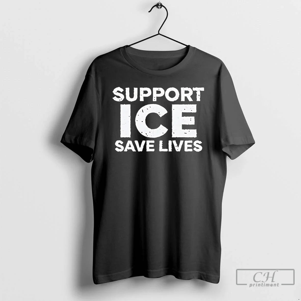 Support Ice Save Lives Text