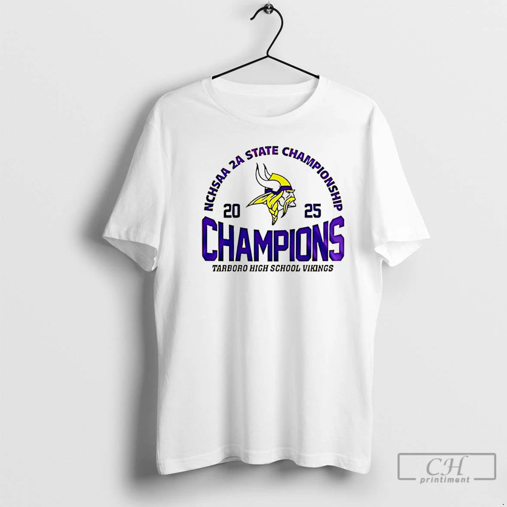 Premium Tarboro High School Vikings 2025 Nchsaa 2a State Champions