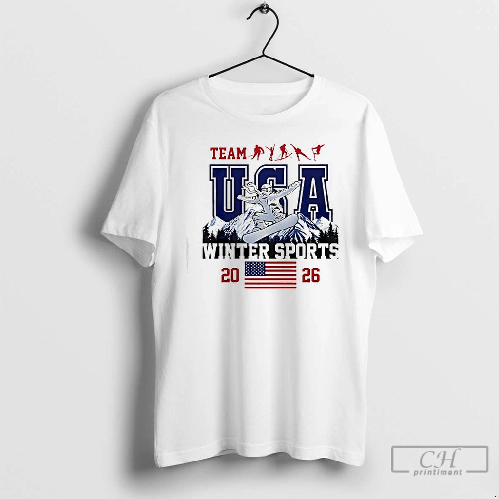 Premium Team Usa Winter Sports Olympics 2026