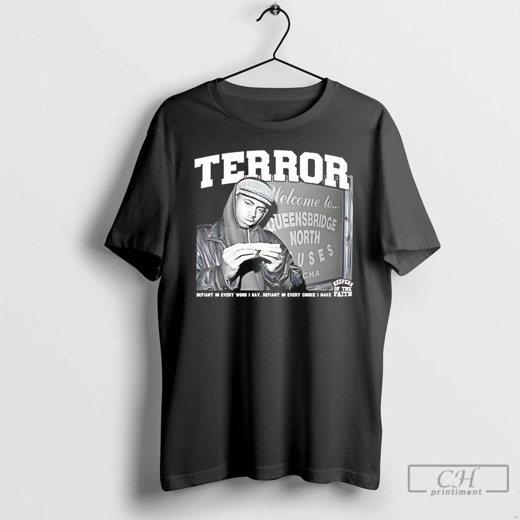 Premium Terror Keepers Of The Faith Defiant In Every Word I Say T Shirts Sweater