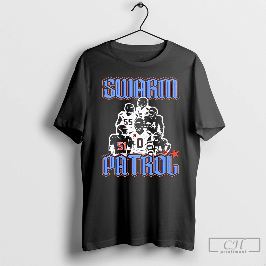 Premium Texans Defense Swarm Patrol Graphic