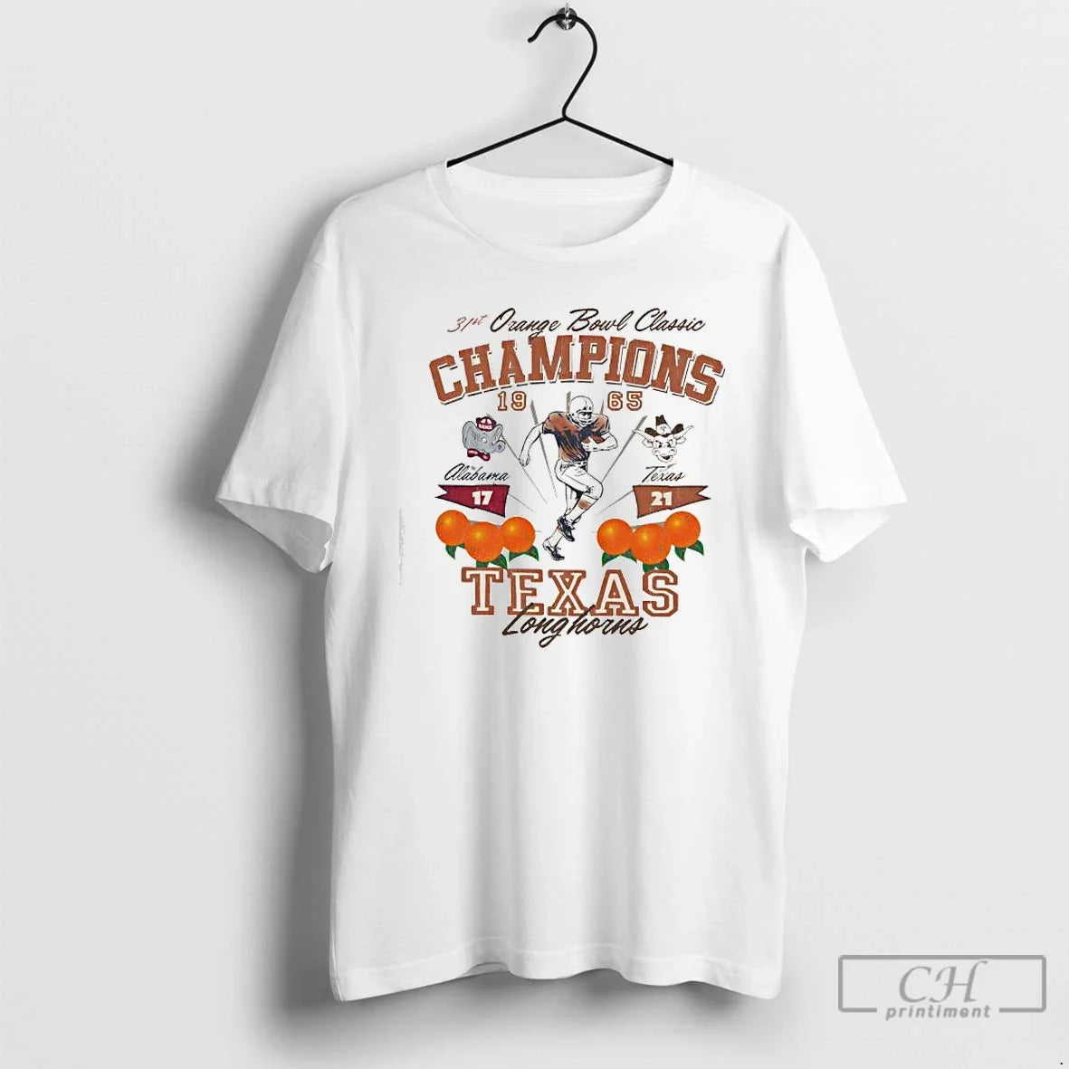 Texas Longhorns Orange Bowl Classic Champions 1965