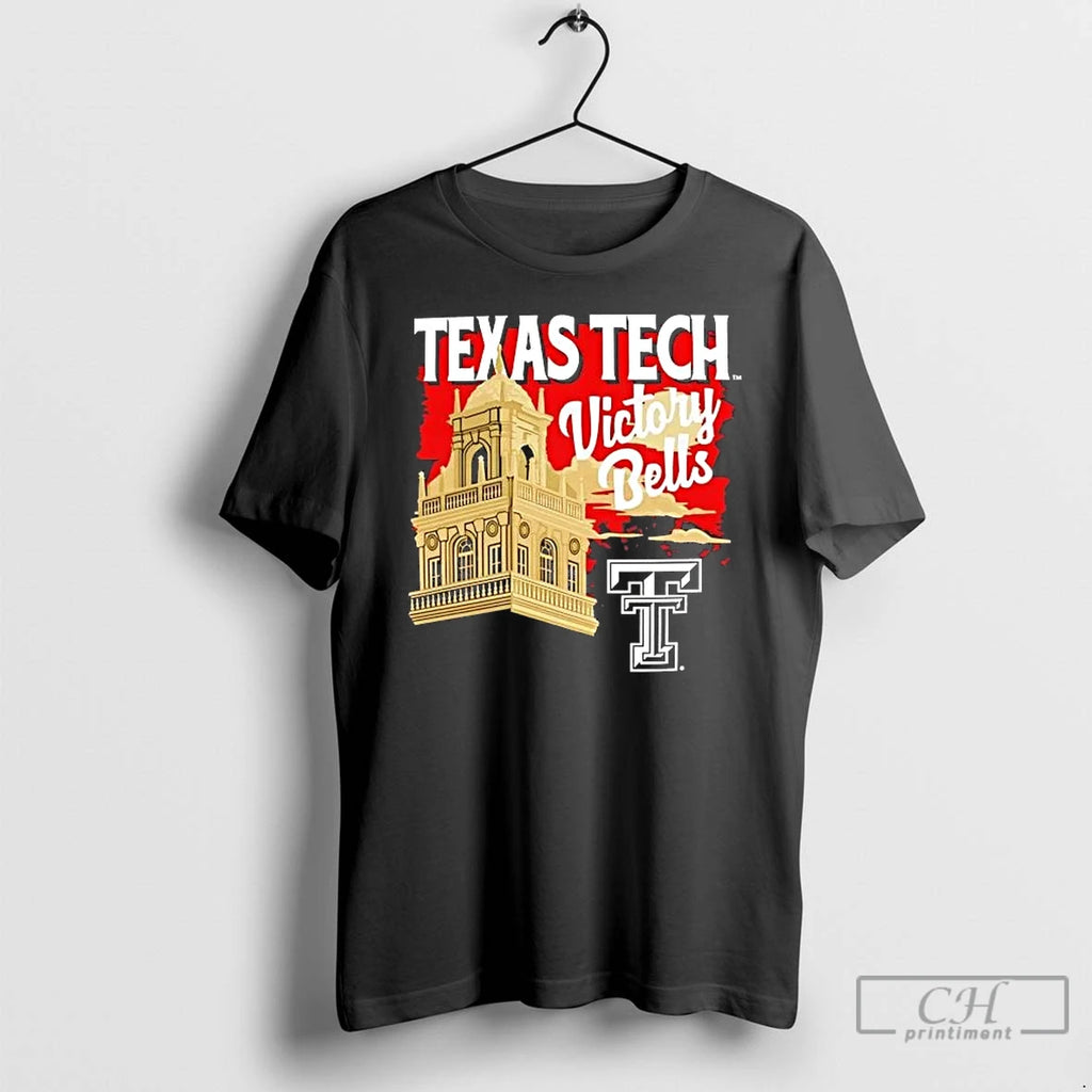 Premium Texas Tech Red Raiders Victory Bell Tower Sunset