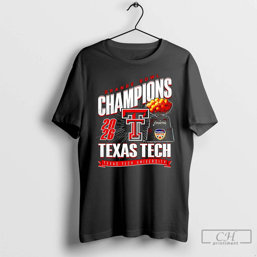 Premium Texas Tech Football 2026 Orange Bowl Champions Classic