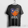 Texas Sports Houston Astros X Houston Dynamo My Dna Fingerprint Heart