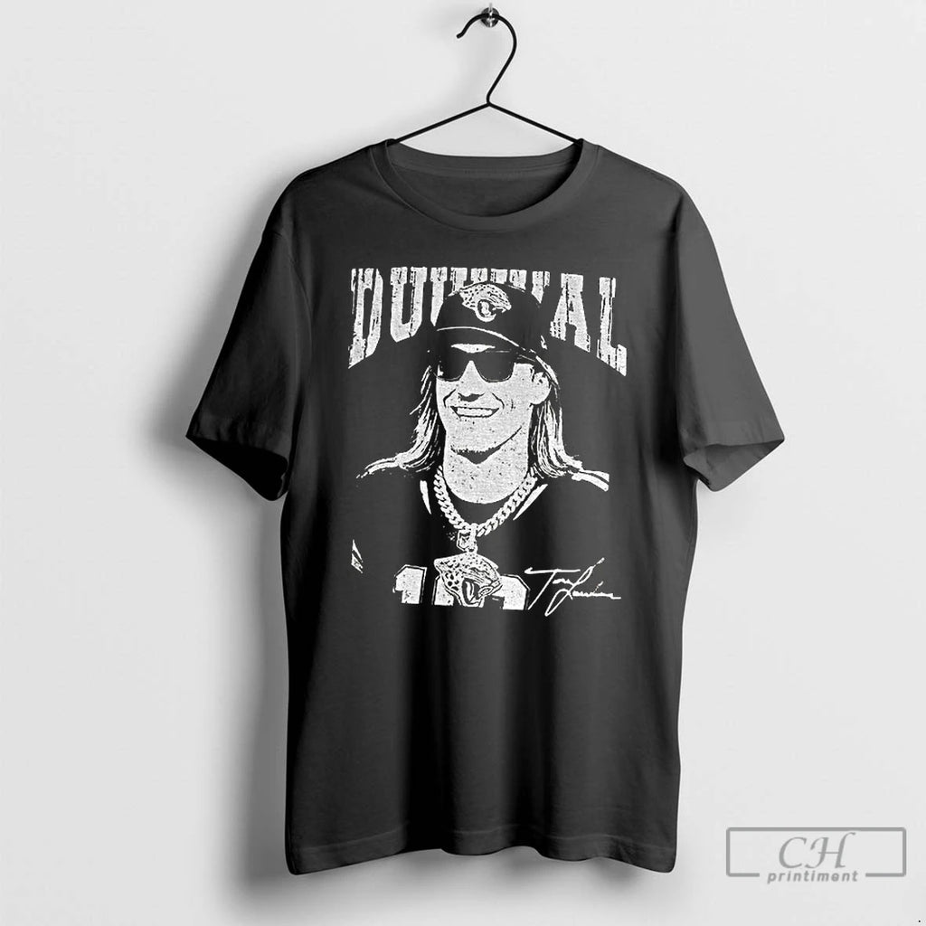 Premium Trevor Lawrence Funny Vintage Duuuuuval Jacksonville Football
