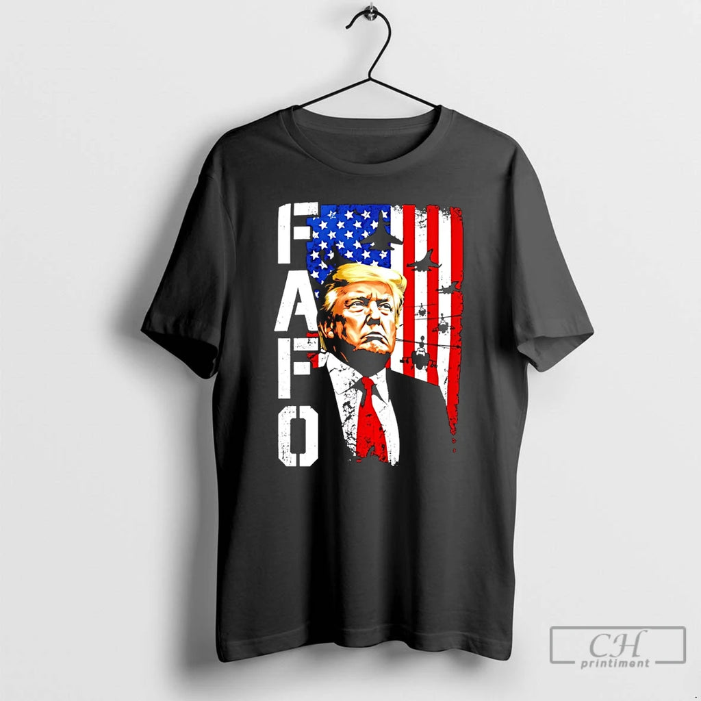 Premium Trump Fafo 2026 Usa Flag