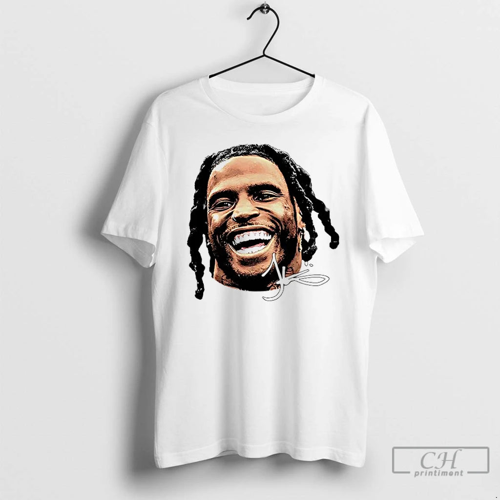Premium Tyreek Hill Cheetah Big Head Signature