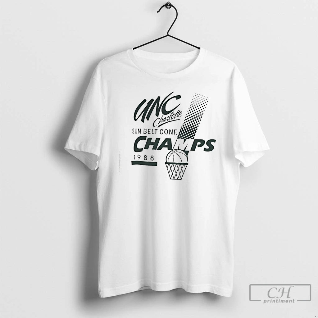 Premium Unc Charlotte Champs 1988 Sun Belt Conf