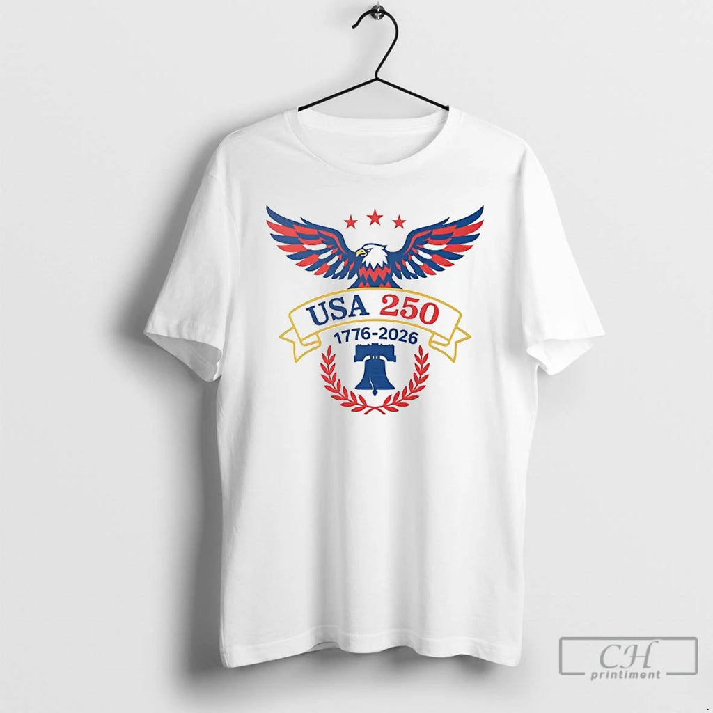 Premium Usa 250th Anniversary 1776 2026 Patriotic Eagle
