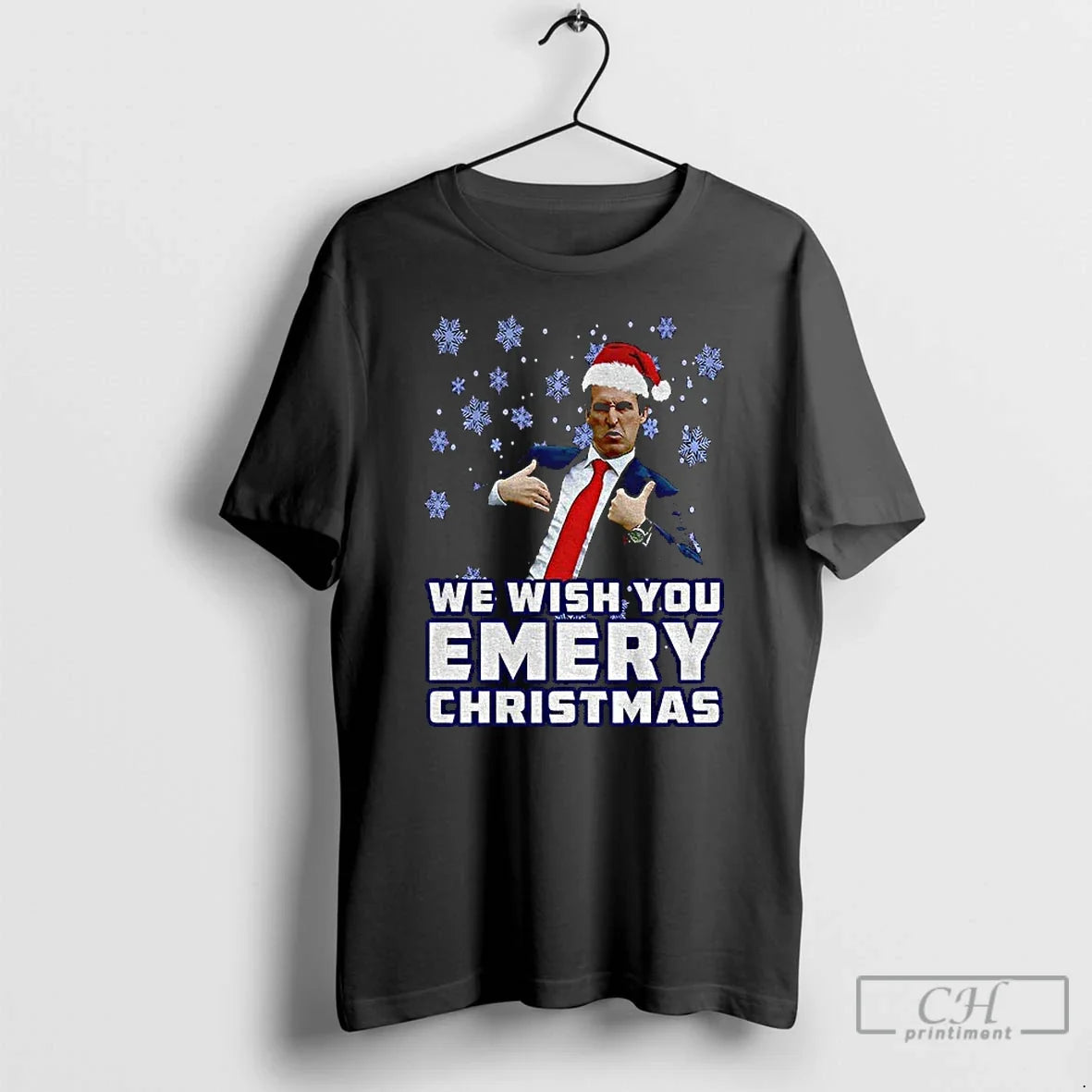Unai Emery Santa Hat We Wish You Emery