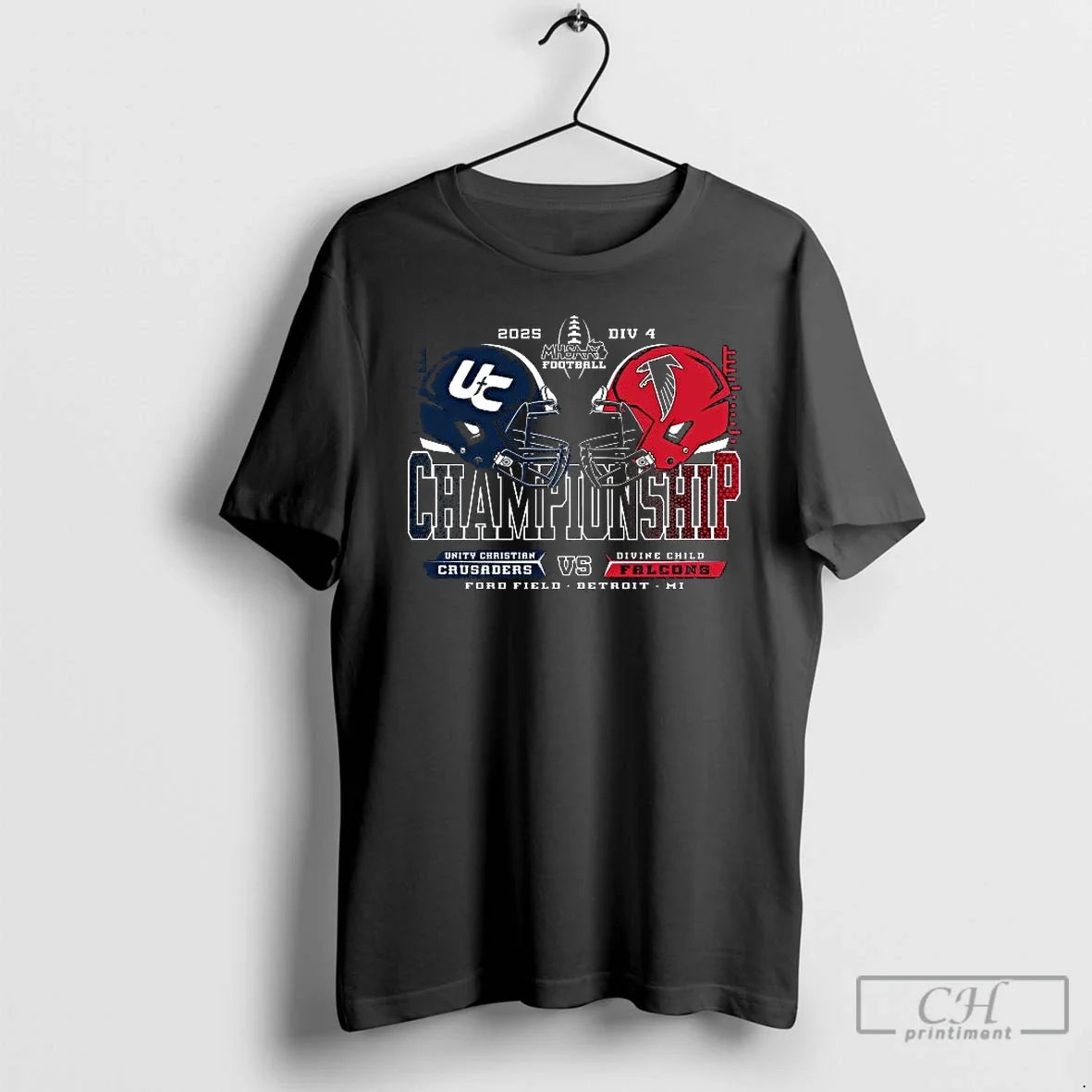 Unity Christian Crusaders Vs Divine Child Falcons 2025 Div 4 Mhsaa Football Championship Ford