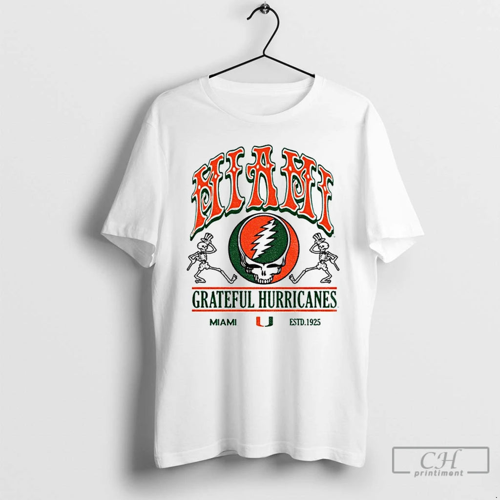Premium University Of Miami X Grateful Hurricanes