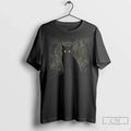 Vintage Hypnotic Black Cat Gen Z Brainrot