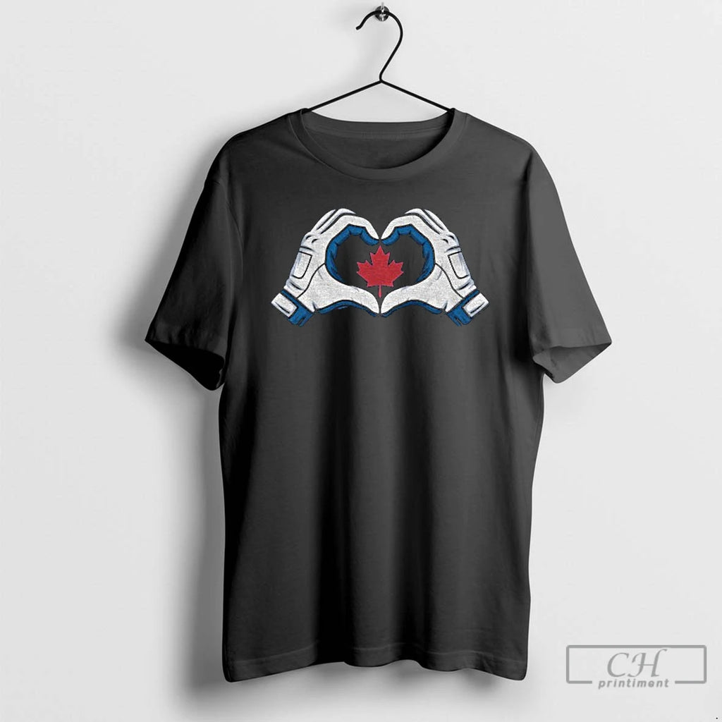 Premium Vladimir Guerrero Wearing Jr Canada Heart Hands T Shirts