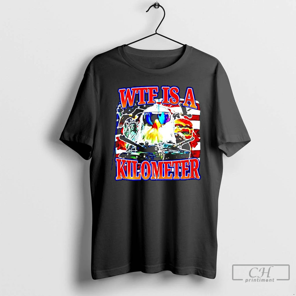 Premium Wtf Is A Kilometer Statue Of Liberty Graphic